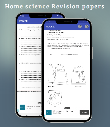 Android application Homescience papers:Paper 1,2,3 screenshort