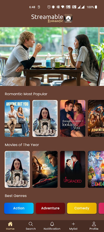 Romantic Movies - 4.0 - (Android)