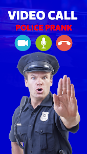 Polícia de chamada de vídeo