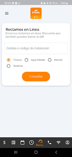 Mi Etapa móvil Screen 3