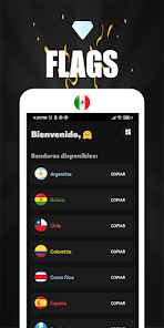 Captura de Pantalla 2 Banderas Faire Fre & Nicknames android