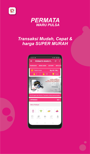 PERMATA WARU PULSA  Aplikasi Agen Pulsa  PPOB