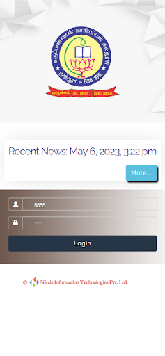 Android application Karuppannan Mariappan College screenshort