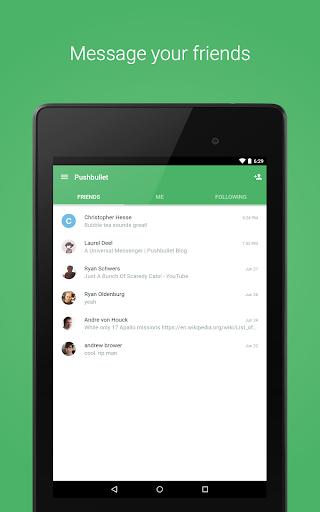 Pushbullet: SMS on PC and more - Productivity - apps