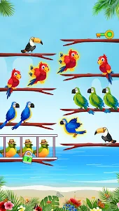 Bird Sort Color - Trò chơi xếp