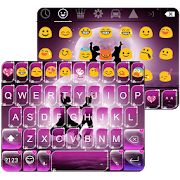 Romantic Love Emoji Keyboard Theme  Icon