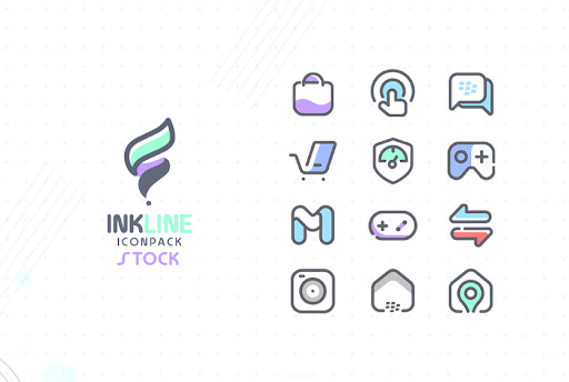 InkLine IconPack - Personalization - apps