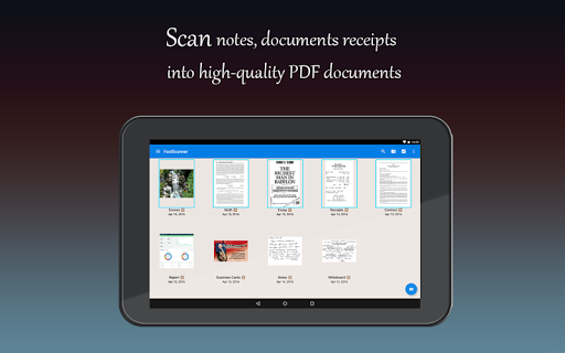 Scanner rápido: digitalização gratuita de PDF