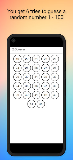 6 Guesses Screen 2