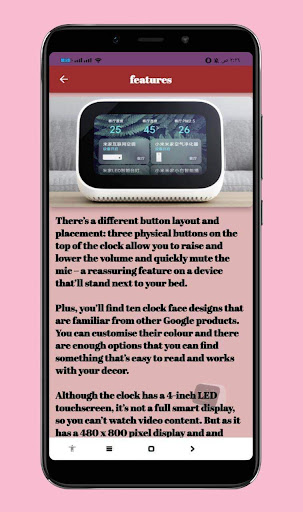 Mi Smart Clock Guide Screen 2