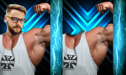 Body Builder Six Pack Man Suit