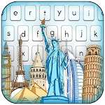 Cover Image of Unduh Famous Place Keyboard  APK