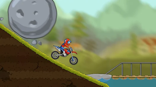 Jogo de moto de trilha Motorcycle game offroad 