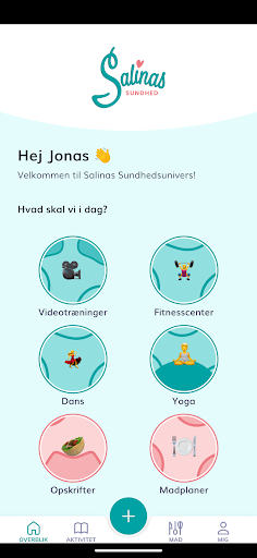 Android application Salinas Sundhed screenshort