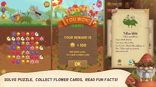 Flower Book: Match-3 Puzzle Game screenshots 9