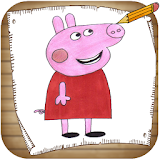 How to Draw Peppa Pig Characters icon