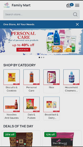 Family Mart Shop Screen 3