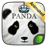 Panda GO Keyboard Animated Theme