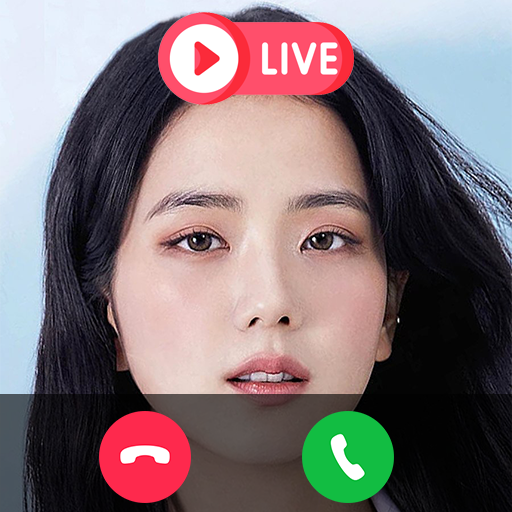 Jisoo Fake Call logo
