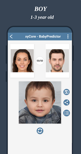 BabyPredictor: Baby Generator Screen 2