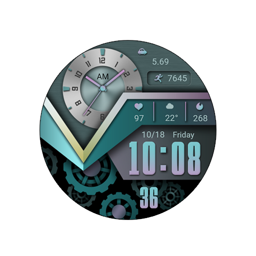 Texture Amethyst For Wear OS