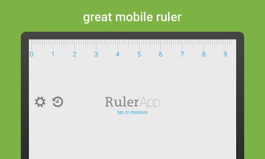 Ruler App – Measure length in Screenshot