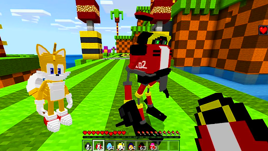 Captura 14 Sonic 2 mod mcpe android