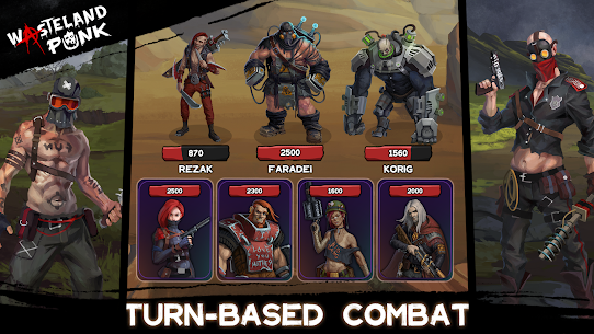 Wasteland Punk v0.20.1.0 MOD APK (Unlimited Monye/Enormous) Free For Android 8