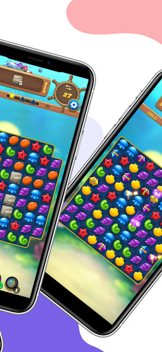 Ocean Blast Match 3 Screen 2