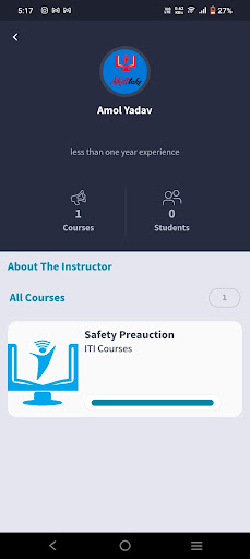 Android application Skilltake screenshort