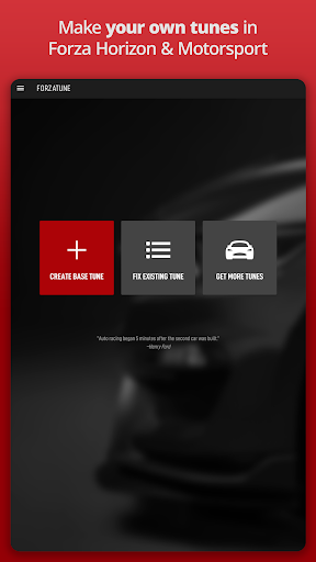Screenshot of ForzaTune