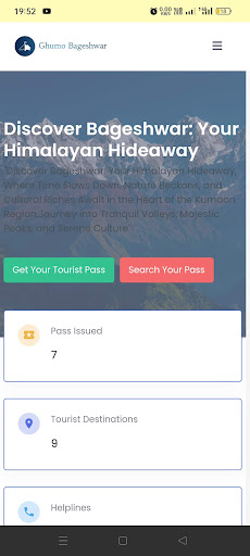 Android application Ghumo Bageshwar screenshort