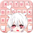 Cute Cat Boy Keyboard Theme