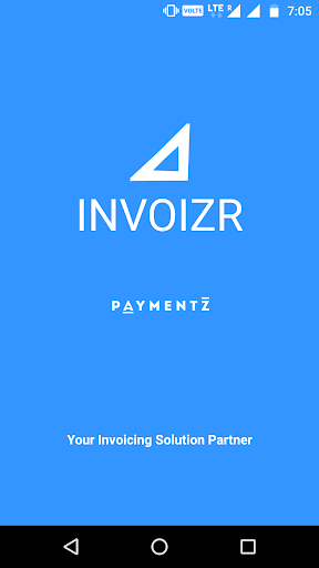 Android application INVOIZR screenshort