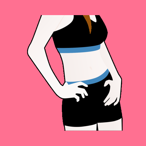 Female Fitness Belly Legs Butt logo