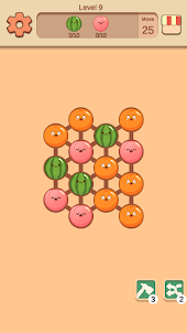 Fruit Merge Puzzle