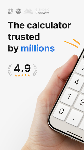 Screenshot of Calculator Plus with History