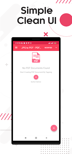 Android application JPG to PDF - PDF Maker screenshort