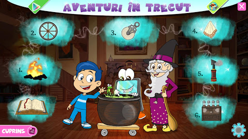 Android application Aventuri in trecut screenshort