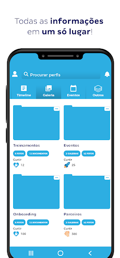 mundo e – App Corporativo Screen 3