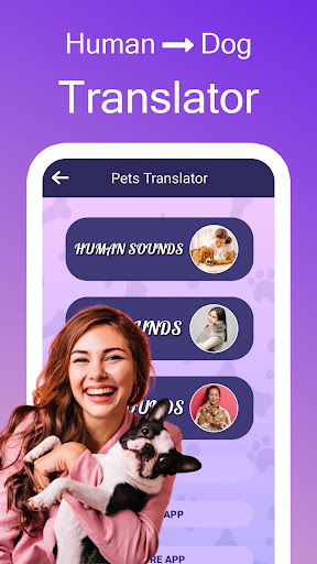 Android application Pet Voice Translator Simulator screenshort