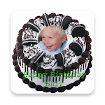 Cover Image of Download Text on Birthday Cake 1.0 APK