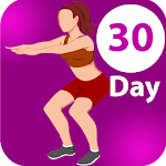 Cover Image of Tải xuống 30 Day squat challenge, Workout exercise for women 1.3.1 APK