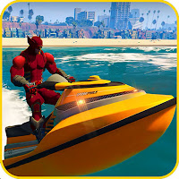 Superhero Extreme Jet Ski Racing and Water Race