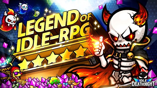 IDLE Death Knight APK + MOD [Unlimited Money and Gems] 3