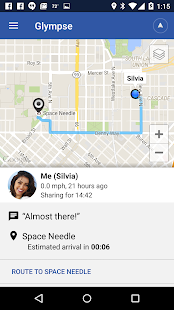 Glympse - Share GPS location Screenshot