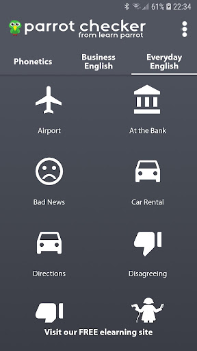 Speak English Parrot Checker