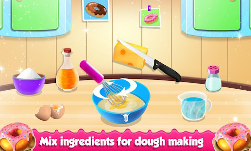 Donuts Factory Cook Book Game 1.0.4 APK screenshots 1