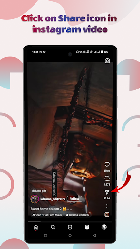 Android application SoGet - Video Downloader screenshort