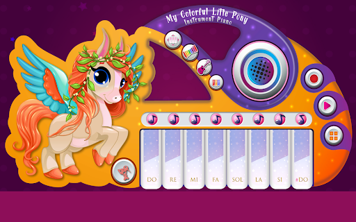 My Colorful Little Pony Piano screenshot 15